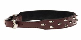 Leather Coller Plain X-Large Premium