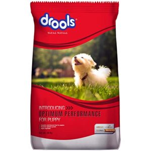 drools optimum performance puppy dog dry food chicken flavor